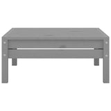 4 Piece Garden Lounge Set Solid Pinewood Grey 806619