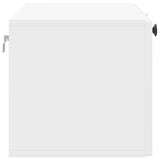 Wall-Mounted TV Cabinet High Gloss White 78.5 x 31 x 30 cm 898039