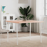 Table Top 90x90x2,5 cm Square Solid Wood Beech 355959
