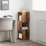 Corner Cabinet Old Wood 30.5x30x95cm Engineered Wood 889835