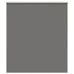 ZNTS Roller Blind Blackout Grey 130x175 cm Fabric Width 126.6 cm Polyester 4011160