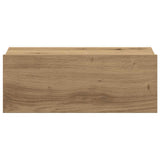 Floating Nightstands 2 pcs Artisan Oak 40x32x15 cm Engineered Wood 861122