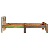 Bed Frame without Mattress Solid Reclaimed Wood 140x200 cm 247666