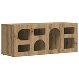 TV Cabinet Artisan Oak 100 x 35 x 40 cm Engineered Wood 891273