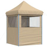 Party Tent Folding Beige 200 x 200 x 306 cm Oxford Fabric 42023533