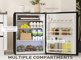 91L Freestanding Under-Counter Fridge with Lock - Black T3398P329906