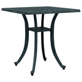 Garden Table Green 53x53x53 cm Cast Aluminium 4002822
