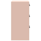 File Cabinet Pink 44 x 50 x 106.5 cm Cold-Rolled Steel 891599