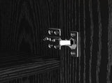 Sideboard Black oak 45 x 42.5 x 93 cm Engineered wood 883149