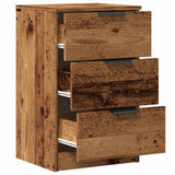 Bedside Cabinet Old Wood 40x36x65 cm Engineered Wood 856932