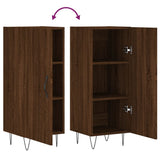 Sideboard Brown Oak 34.5x34x90 cm Engineered Wood 828539