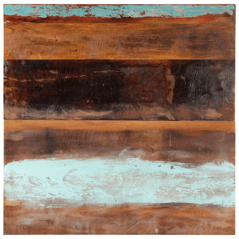 Square Table Top 80x80 cm 25-27 mm Solid Reclaimed Wood 286062
