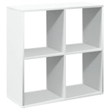 Room Divider Bookcase White 69,5x29x69,5 cm Engineered Wood 858003