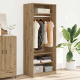 Wardrobe Artisian Oak 80x50x200 cm Engineered Wood 3307701