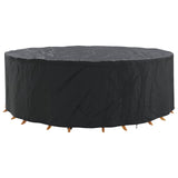 Furniture Cover Black 279 x 279 x 85 cm 420D Oxford Fbric 4106033