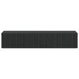 Wall-Mounted Side Table Wall-mounted Black 87.5 x 34.5 x 17 cm 898326