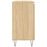 Sideboard Sonoma Oak 101.5x35x70 cm Engineered Wood 827207