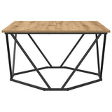 Coffee Table Artisan Oak 80 x 80 x 45 cm 868278