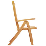 Folding Garden Chair Set of 2 Cream 4008420