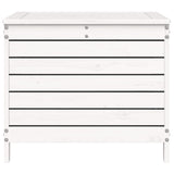 Garden Footstool White 62x63.5x53.5 cm Solid Wood Pine 844904