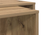 Coffee Table Set 2 pcs Artisan Oak Engineered Wood 8000267