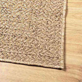 Rug ZIZUR Beige 100x200 cm Jute Look Indoor and Outdoor 4010392