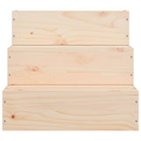 Pet Stair 40x37.5x35 cm Solid Wood Pine 822461