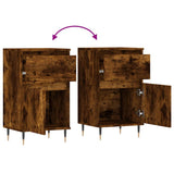 Sideboards 2 pcs Smoked Oak 40x35x70 cm Engineered Wood 831143