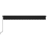 Manual Retractable Awning 600x350 cm Anthracite 3069239