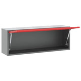 Tool Cabinet with Storage Red and Grey 100 x 25 x 35 cm 4103480