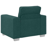 Sofa Dark Green 100 x 77 x 82 cm Fabric 4105212
