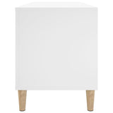 Record Cabinet White 100x38x48 cm Engineered Wood 831973