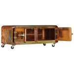 ZNTS Coffee Table 85x55x40 cm Solid Reclaimed Wood 247515