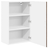 Wall Cabinet PORTO Brown Oak 50 x 31 x 80 cm Engineered Wood 885392