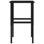 Workbench Dark Brown 100x60x cm Solid Wood Oak 3309699
