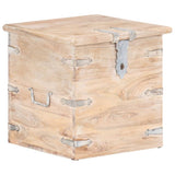 Chest 40x40x40 cm Solid Acacia Wood 289646