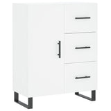 Highboard White 69.5x34x180 cm Engineered Wood 3189469