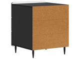 Bedside Cabinet Black 43x 41 x 68 cm Engineered Wood 894326