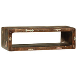 TV Cabinet Multicolour 80 x 30 x 25 cm Solid Reclaim wood 4104536