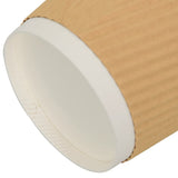 Paper Coffee Cups 1000 pcs 4oz 100ml Brown 4102798