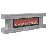 Electric Fireplace Grey Sonoma 150 x 30 x 50 cm Engineered wood 8020789