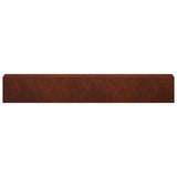Garden Cover Profile 10 pcs 100 x 10 x 15 cm Weathering Steel 8012919