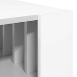 Coffee Table White 66 x 49.5 x 45 cm Engineered Wood 8000116