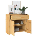 Sideboard Drammen Oak 79 x 43 x 75.5 cm Solid Pine wood 42003040