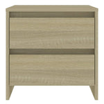 Bedside Cabinets 2 pcs Sonoma Oak 45x34.5x44.5 cm Engineered Wood 809852