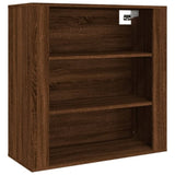 Highboard Brown Oak Engineered Wood 3185382