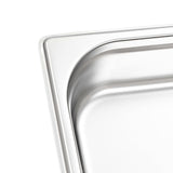 50894 Gastronorm Containers 8 pcs GN 1/3 65 mm Stainless Steel