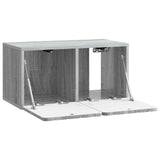 Wall-Mounted TV Cabinet Grey Sonoma 59.5 x 31 x 30 cm 898371