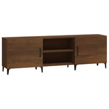 TV Cabinet Brown Oak 150x30x50 cm Engineered Wood 817506