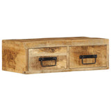 Wall-mounted TV Cabinet 60x30x19 cm Solid Rough Wood Mango 4017458